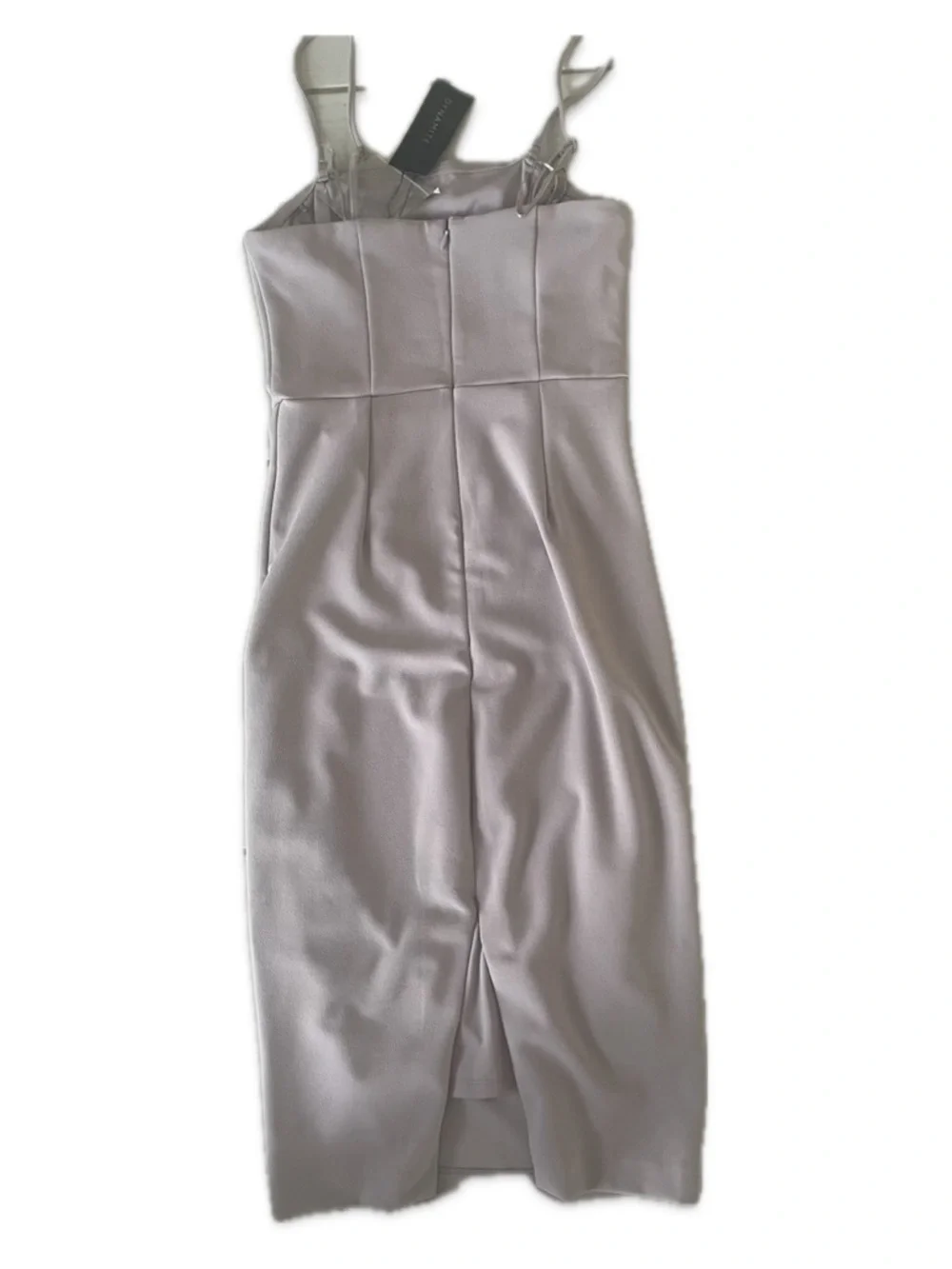 Dynamite Light Mauve Midi Bodycon Dress 🔥 - Size XS, NWT - Picture 6 of 15